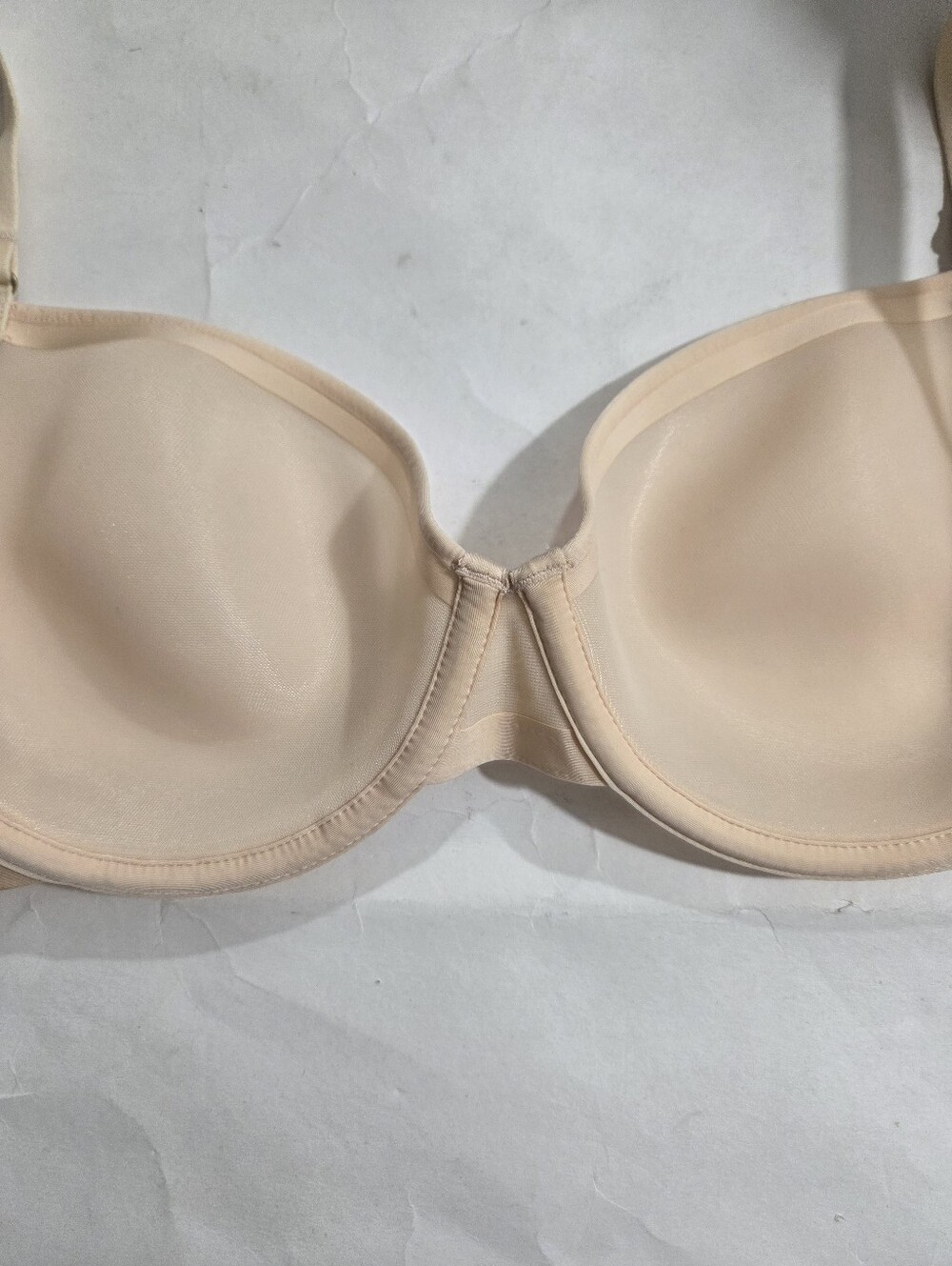 Cuup Demi T-Shirt Bra 34D Sand Beige Tan Cream Underwire Unlined - Picture 6 of 6